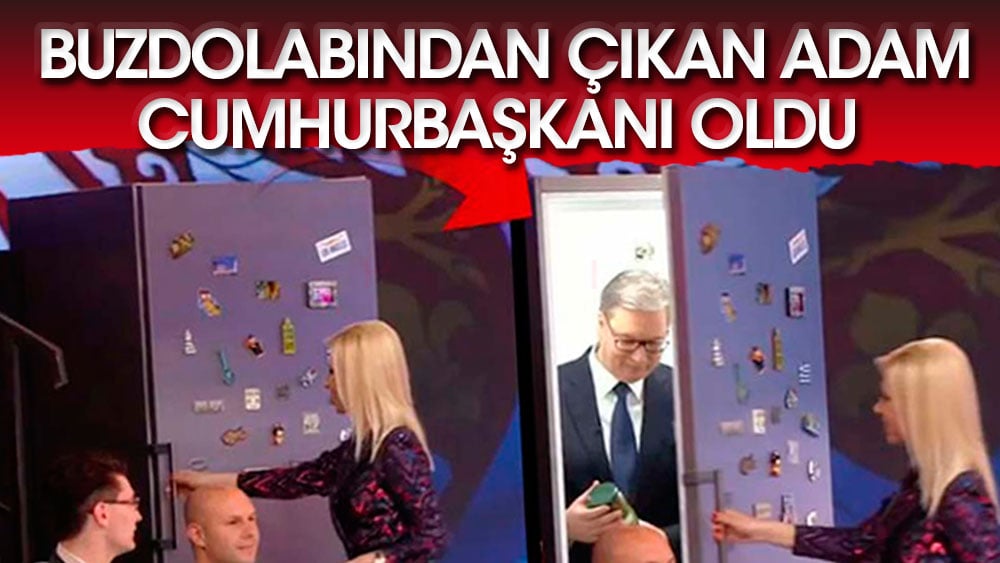 Buzdolabından çıkan adam cumhurbaşkanı oldu