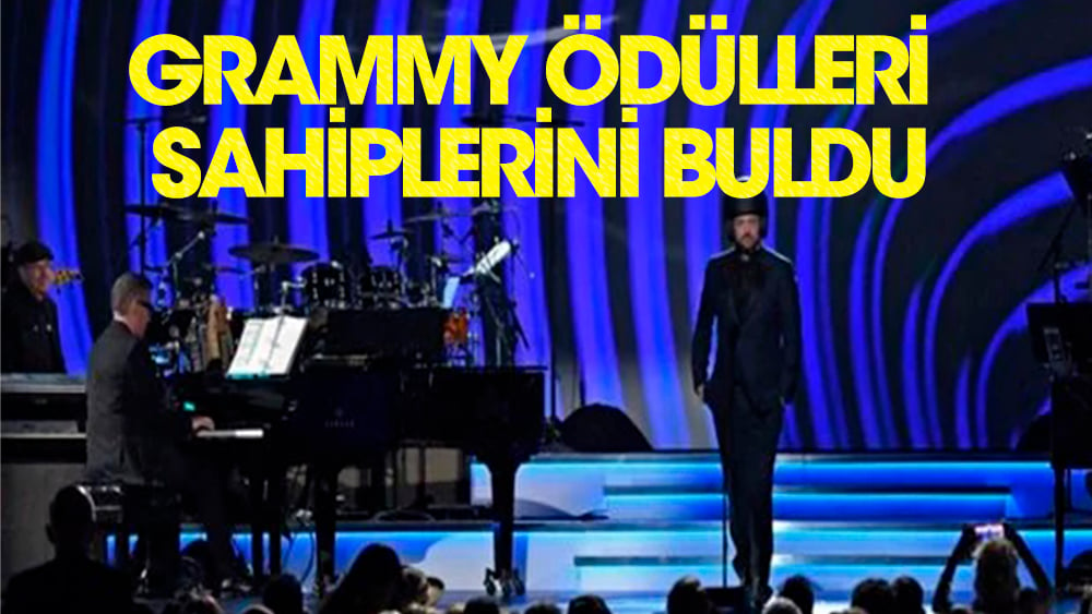 Grammy ödülleri sahiplerini buldu