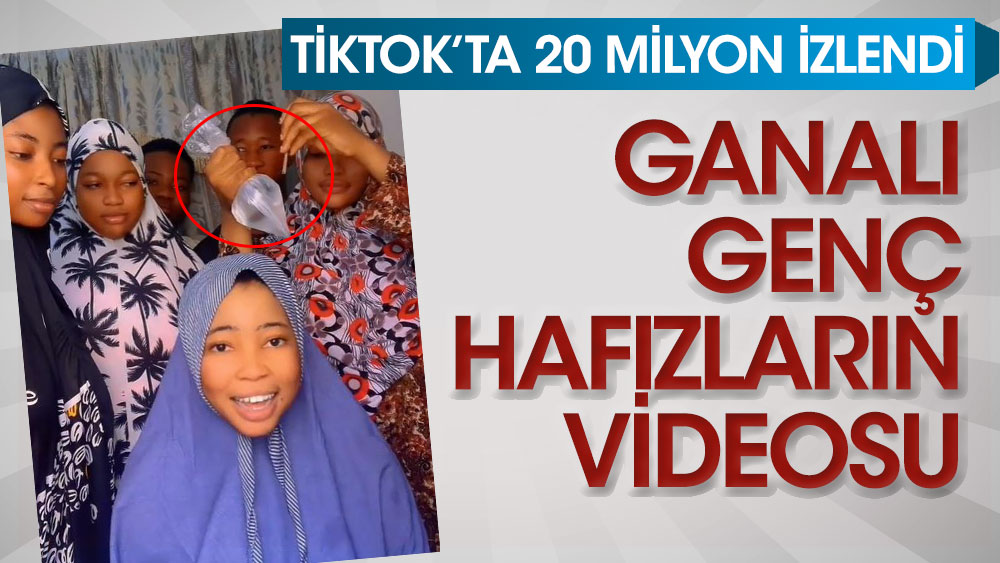Ganalı genç hafızların videosu Tiktok'ta 20 milyon izlendi