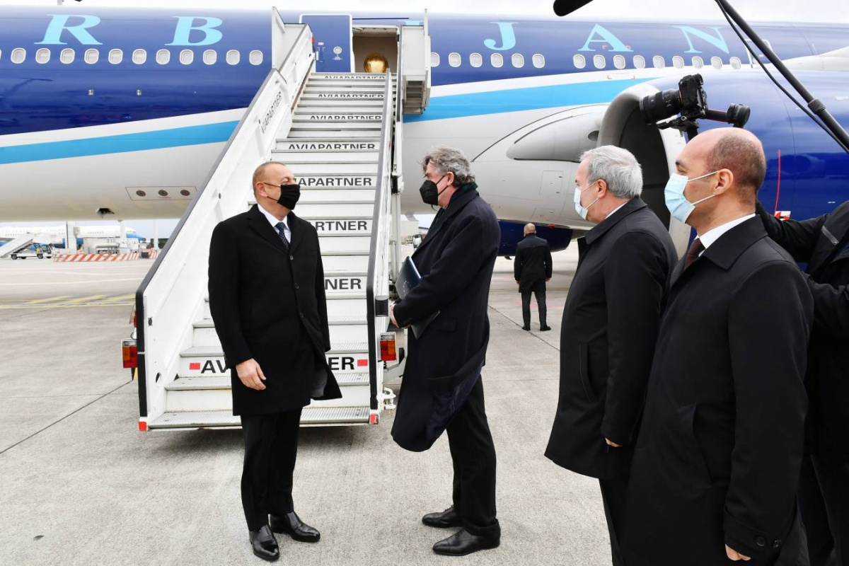 Azerbaycan Cumhurbaşkanı Aliyev, Brüksel'de