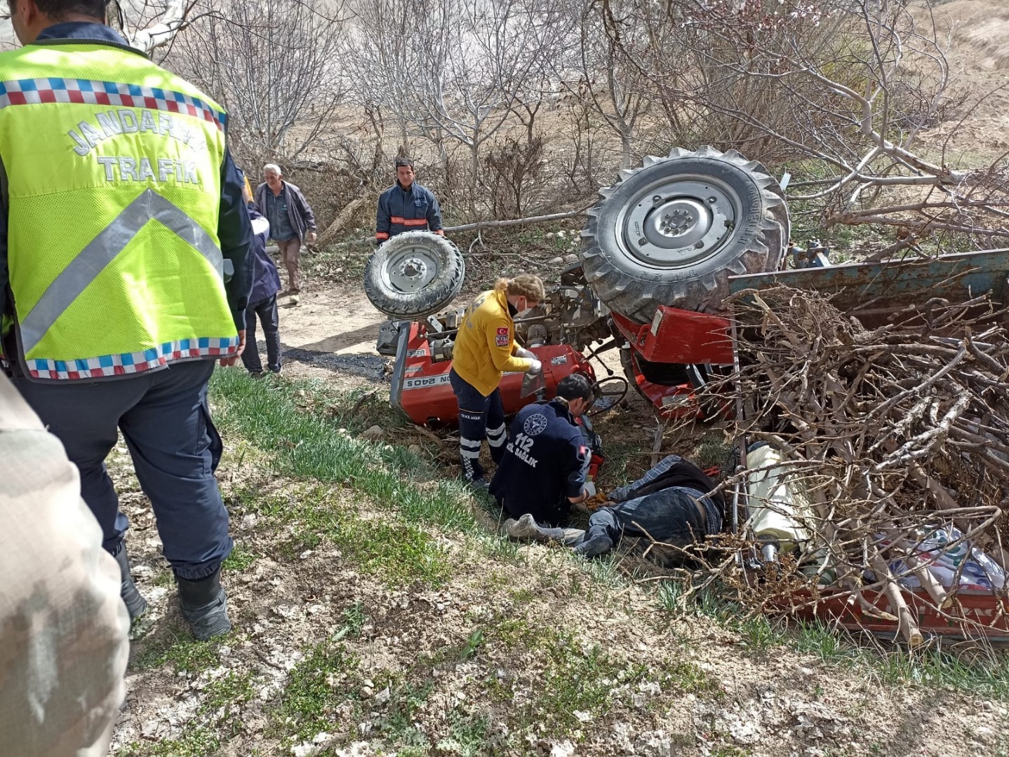 Malatya’da traktör kazası: 1 ölü, 1 yaralı