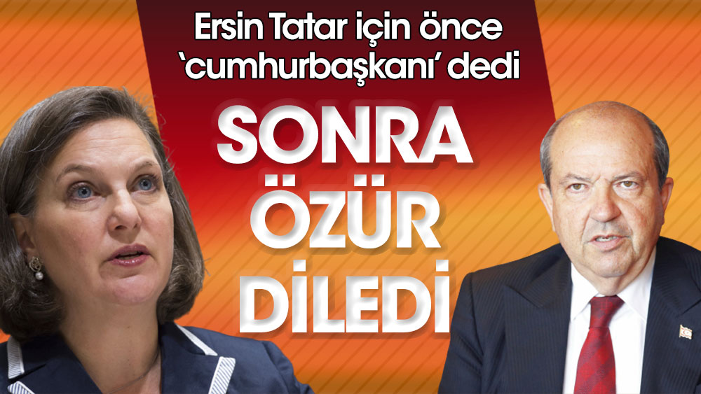 Ersin Tatar için 'cumhurbaşkanı' dedi sonra özür diledi