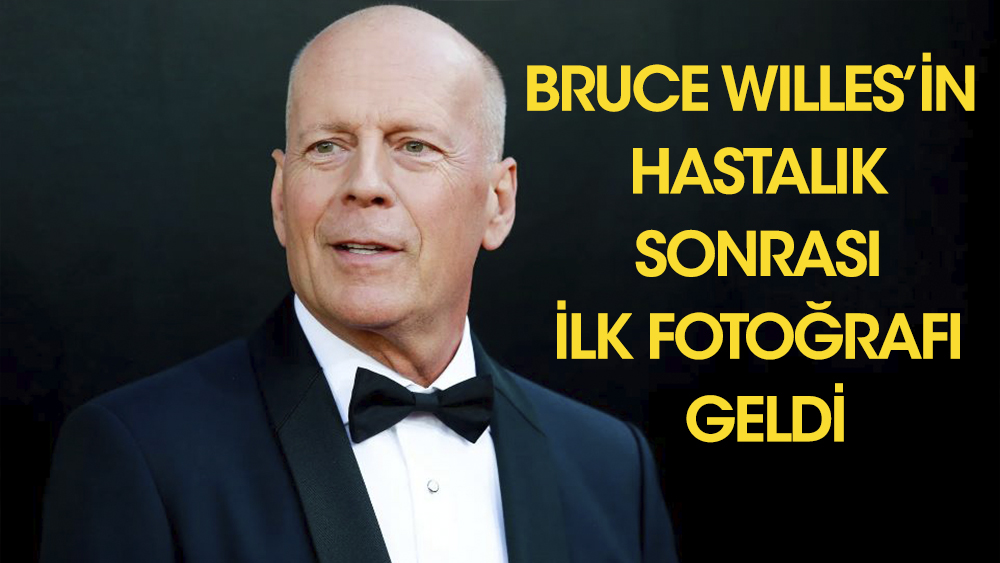 Afazi hastalığı teşhisi konulan Bruce Willis'ten ilk fotoğraf
