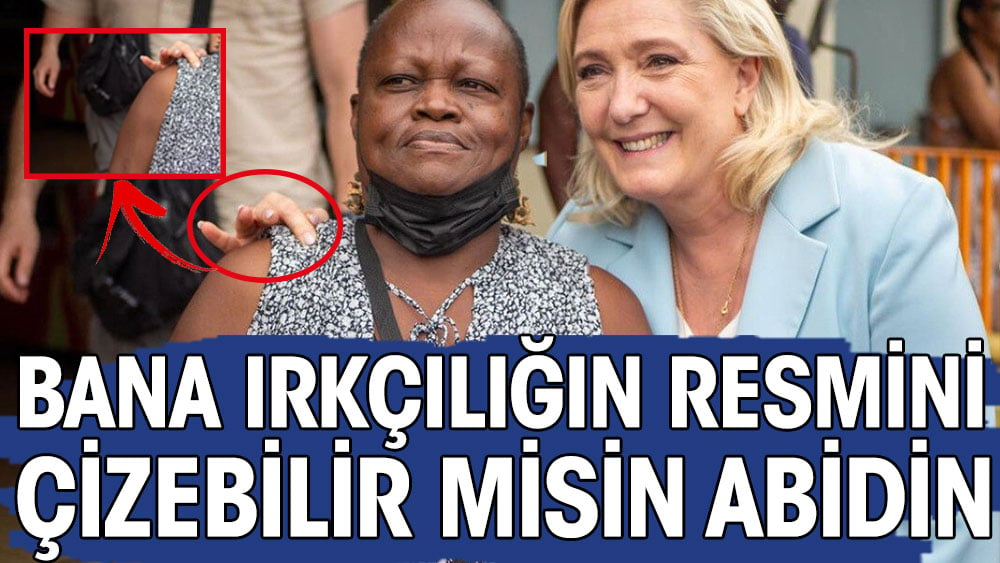 Bana ırkçılığın resmini çizebilir misin Abidin