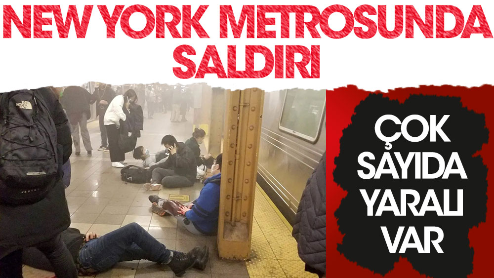 Son dakika... New York metrosunda saldırı. Çok sayıda yaralı var