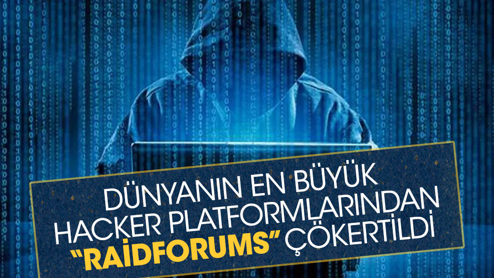 Dünyanın en büyük hacker platformlarından 'RaidForums' çökertildi