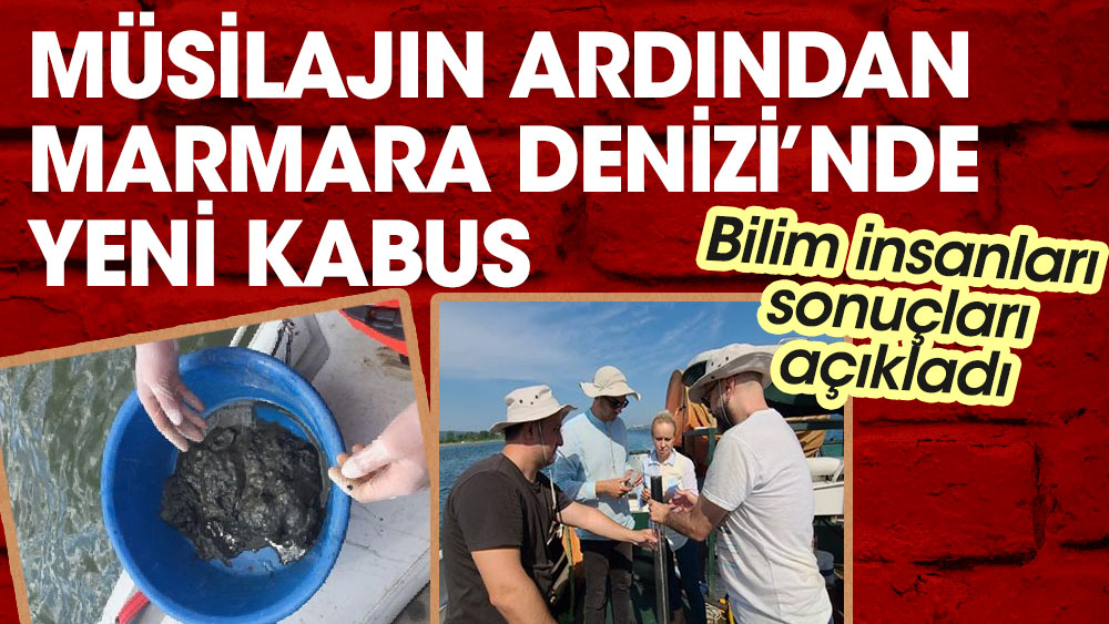 Müsilajın ardından Marmara Denizi’nde yeni kabus