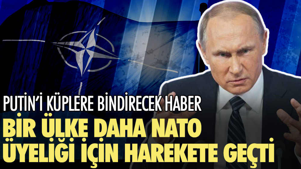 Putin'i küplere bindirecek haber: Bir ülke daha NATO üyeliği için harekete geçti