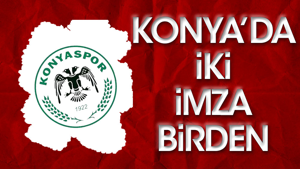 Konyaspor'da iki imza
