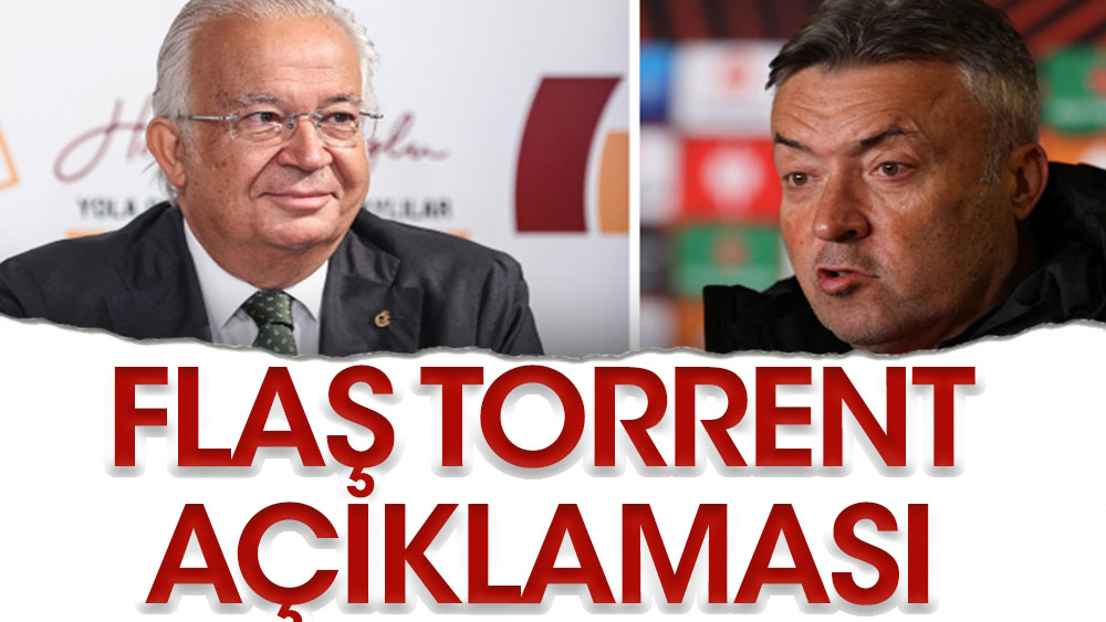 Hamamcıoğlu'nun Torrent açıklaması şaşkınlık yarattı