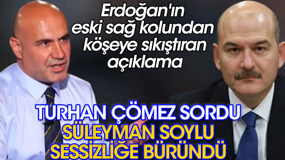Turhan Çömez sordu, Süleyman Soylu sessizliğe büründü