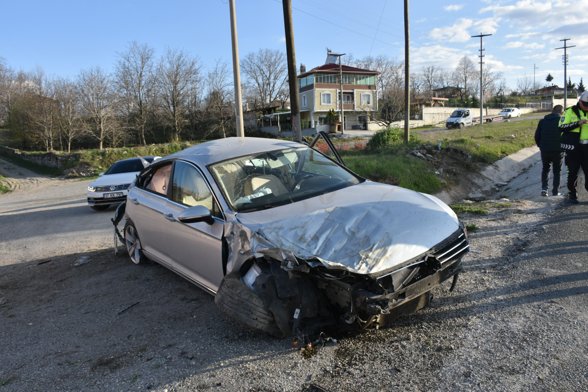 Tosya'da trafik kazası