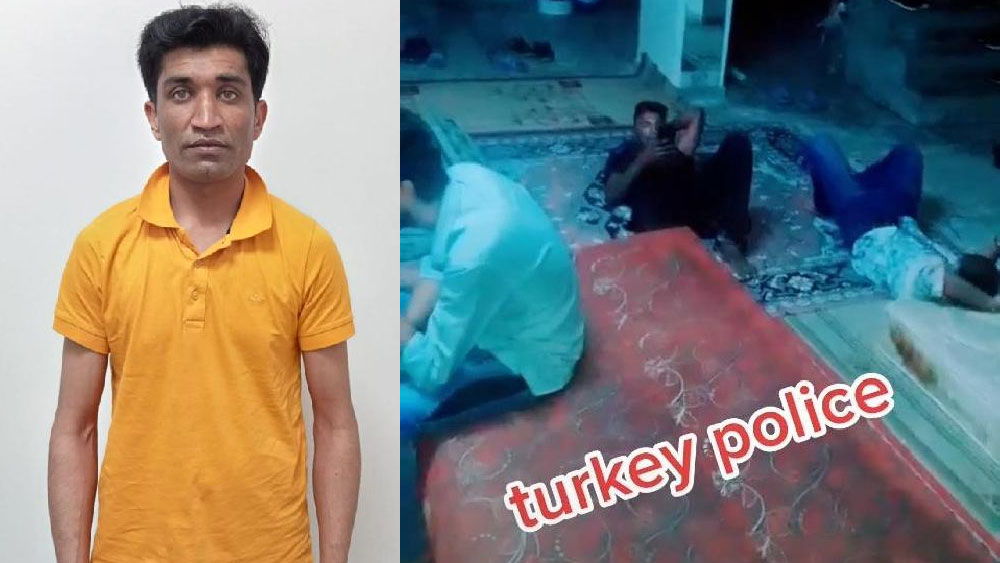 Türk Polisiyle alay eden Pakistanlı gözaltına alındı
