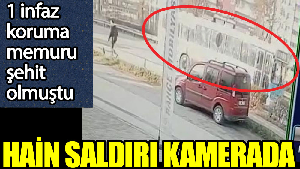 Bursa'daki hain saldırı kamerada