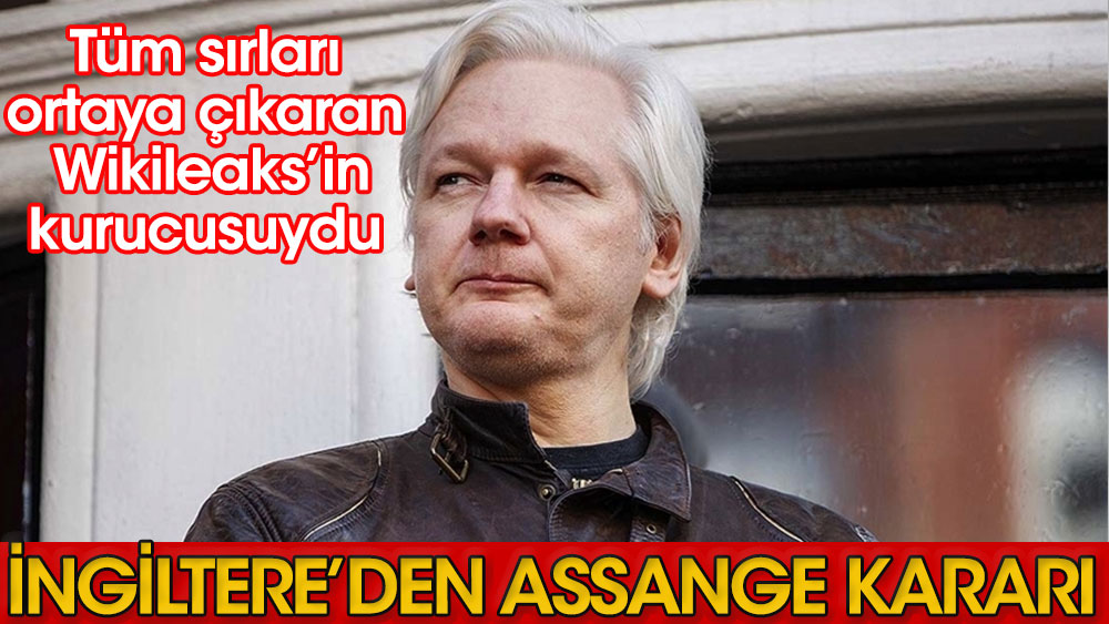 Wikileaks’in kurucusuydu | İngiltere'den Assange kararı