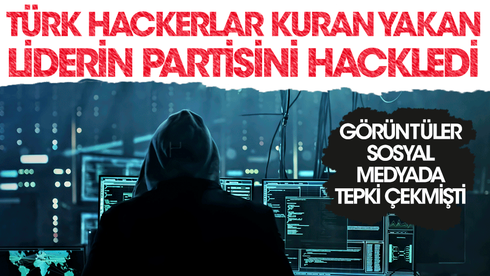 Türk hackerlar Kuran yakan liderin partisini hackledi! Görüntüler sosyal medyada tepki çekmişti