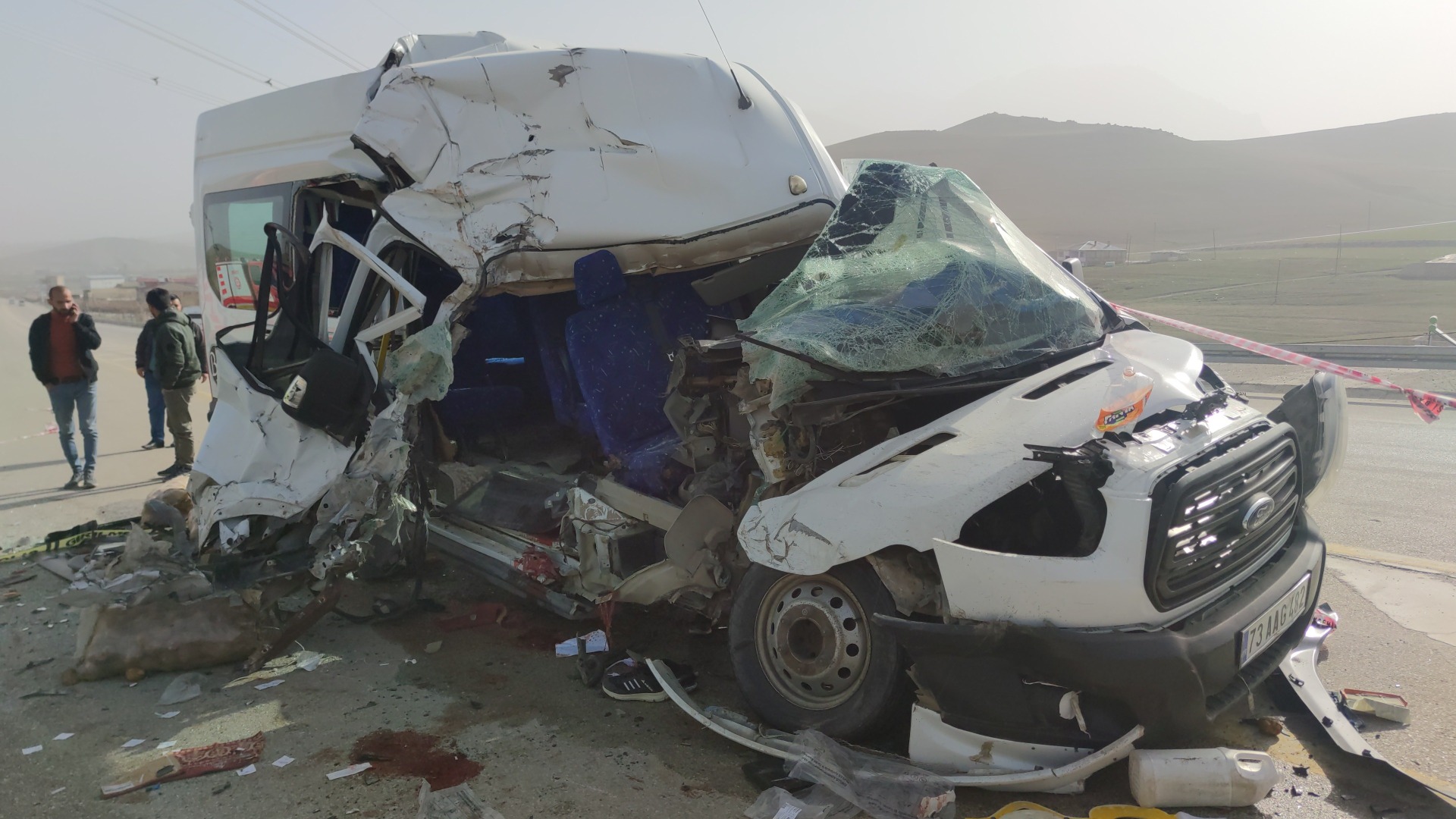Van’da feci kaza: 9 yaralı