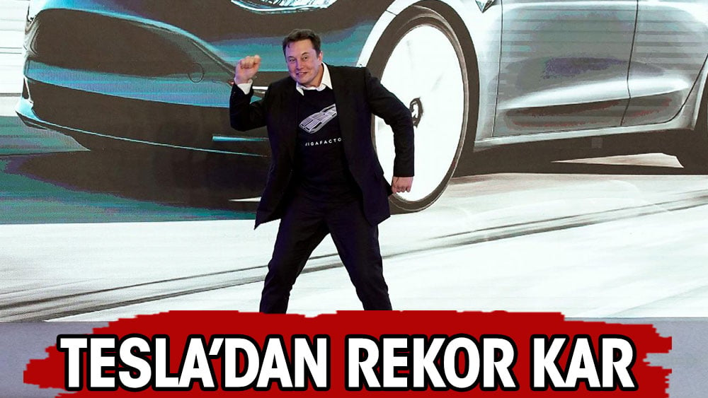 Tesla’dan rekor kar