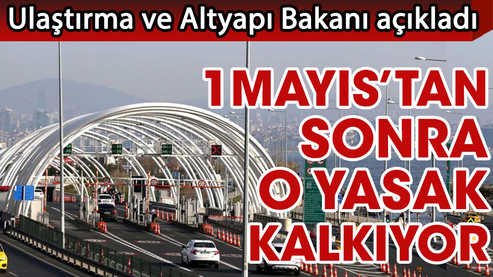 1 Mayıs’tan itibaren Avrasya Tüneli'nden motosiklet yasağı kalkıyor