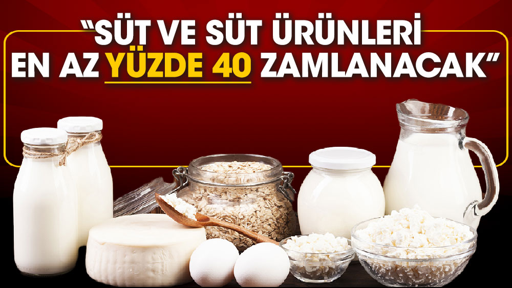 CHP Milletvekili Bekir Başevirgen ‘Süt ve süt ürünleri en az yüzde 40 zamlanacak’