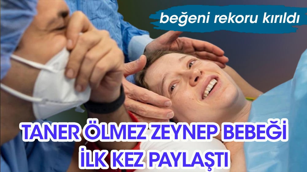 Taner Ölmez, Zeynep bebeğin fotoğrafını paylaştı. Beğeni rekoru kırıldı