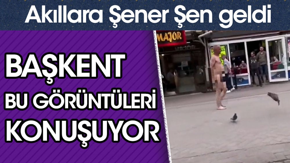 Başkent bu görüntüleri konuşuyor! Akıllara Şener Şen geldi