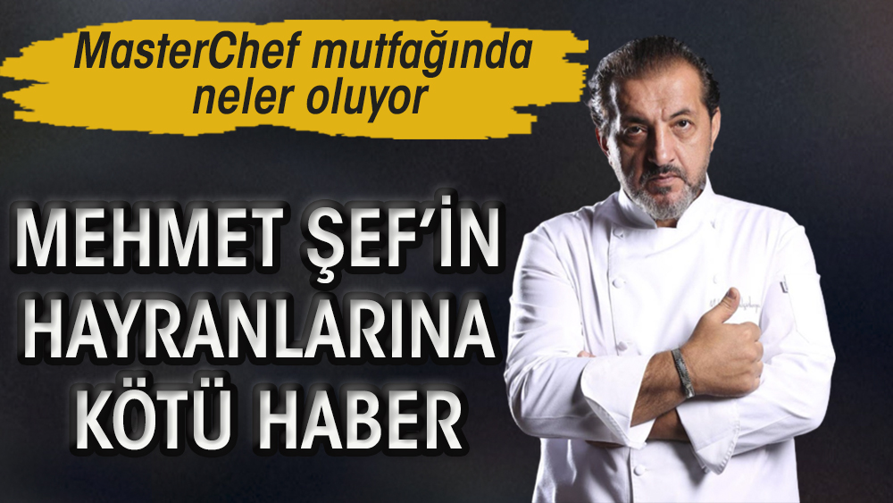Mehmet Yalçınkaya, MasterChef jüri üyeliğinden ayrılıyor mu?