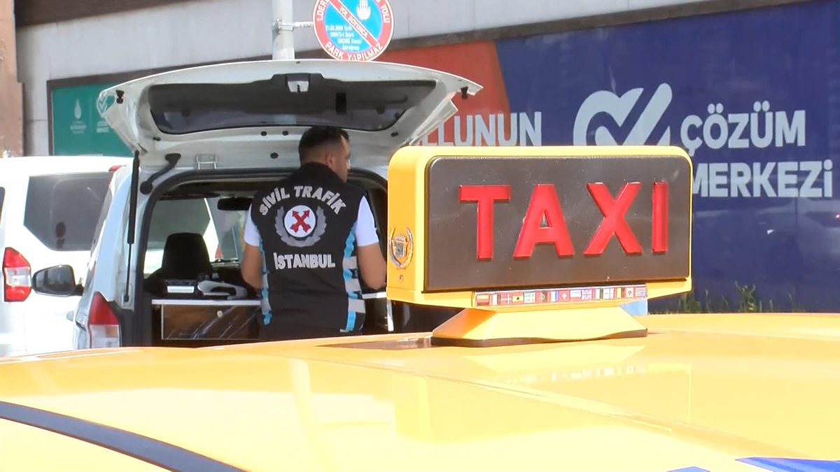 Fatih'te taksicilere ceza yağdı