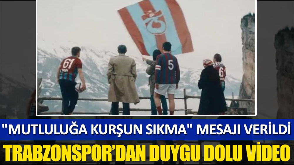 Trabzonspor’un videosu herkesi duygulandırdı! Eren Bülbül, Dozer Cemil...