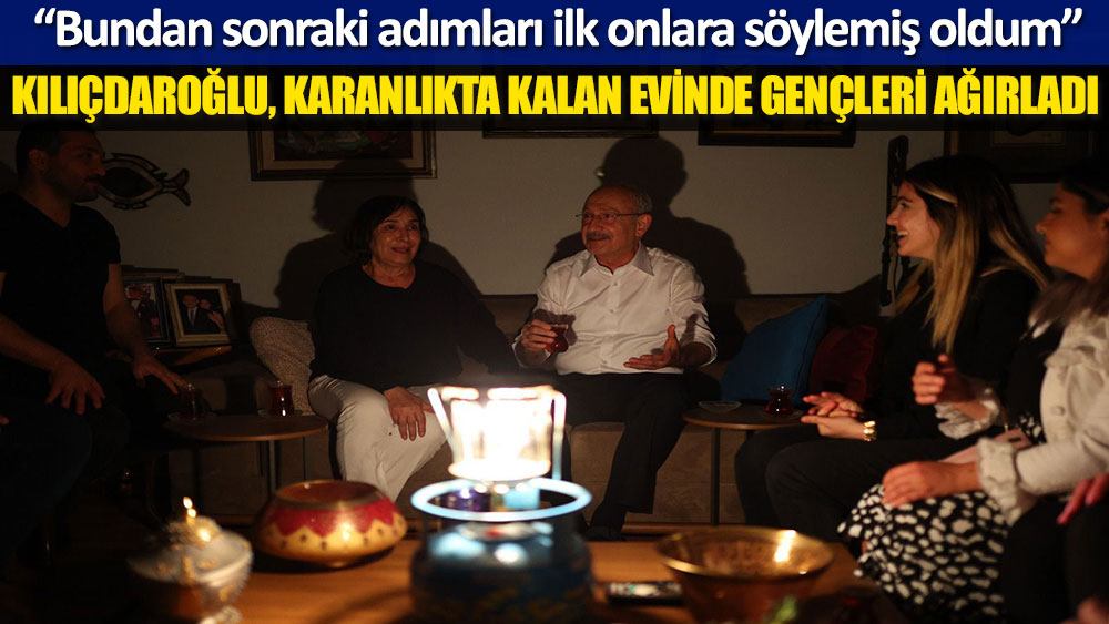 Kılıçdaroğlu: Bundan sonraki adımları ilk onlara söylemiş oldum, başlıyoruz...