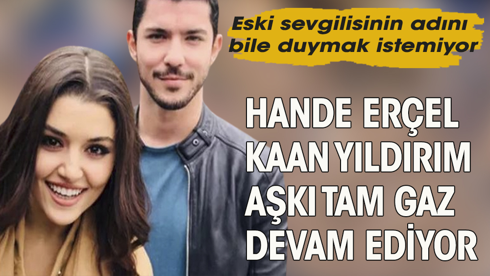 Hande Erçel, Kerem Bürsin ile ilgili soruyu çok gereksiz buldu