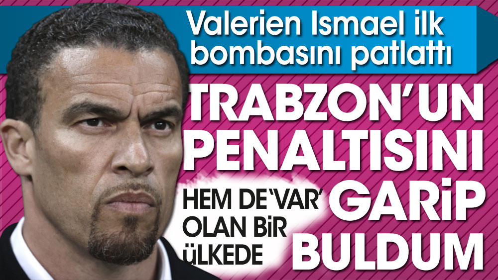 Valerien Ismael'den ilk bomba: VAR olan bir ülkede Trabzonspor'un penaltısını garipsedim