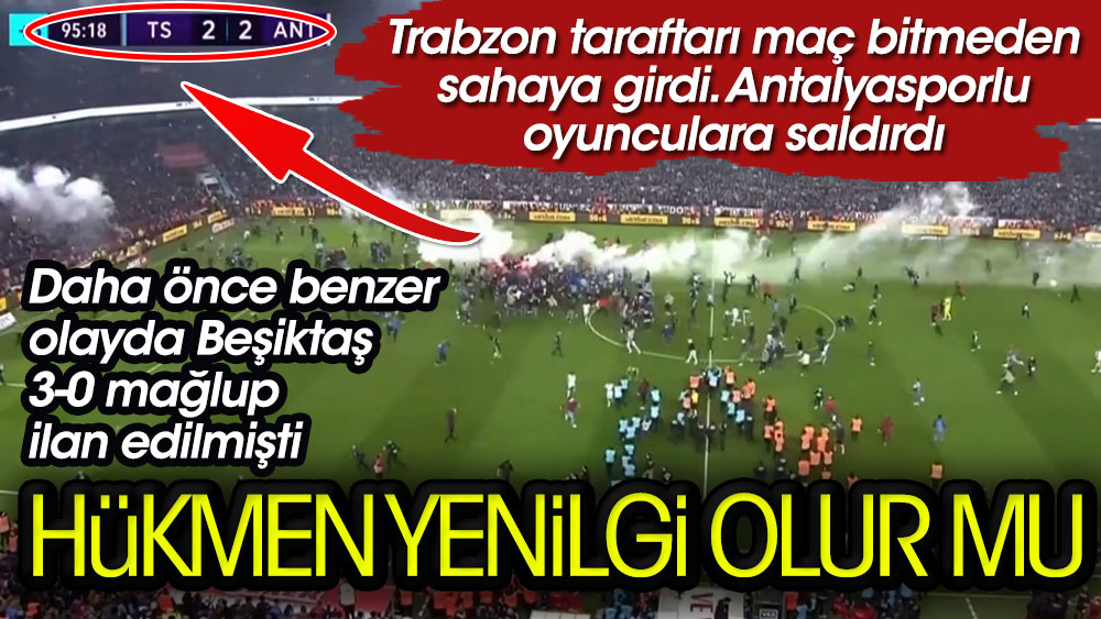 Trabzonspor hükmen mağlup ilan edilebilir mi?