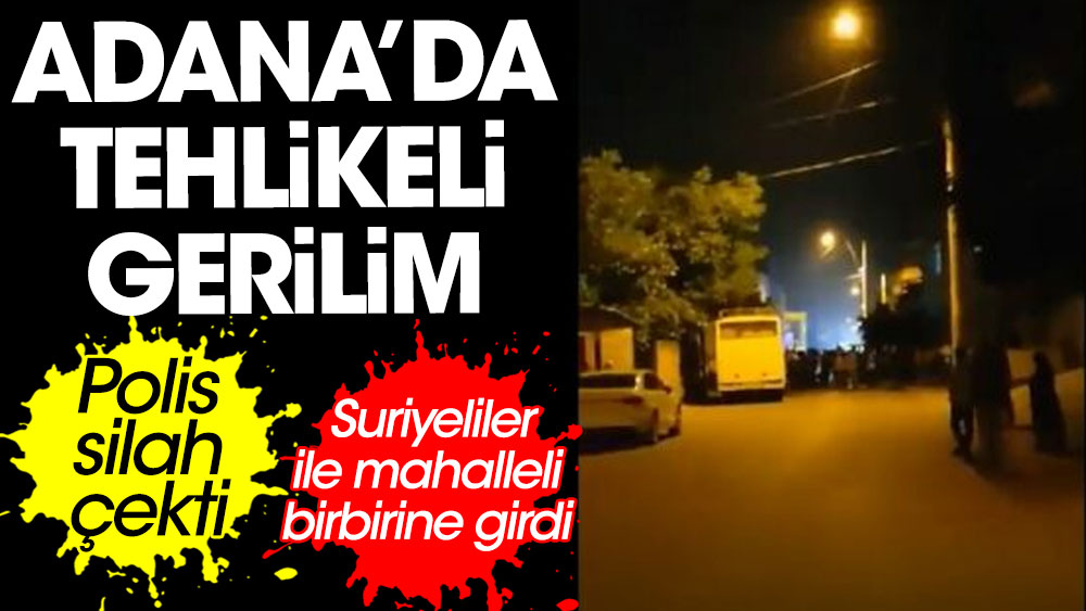 Adana'da tehlikeli gerilim