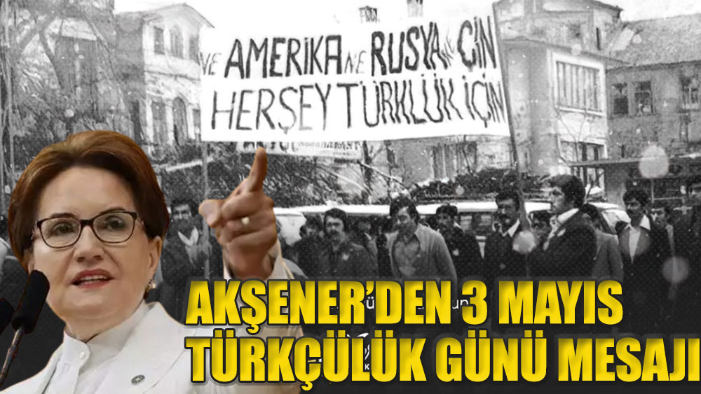 Meral Akşener'den 3 Mayıs Türkçülük Günü mesajı