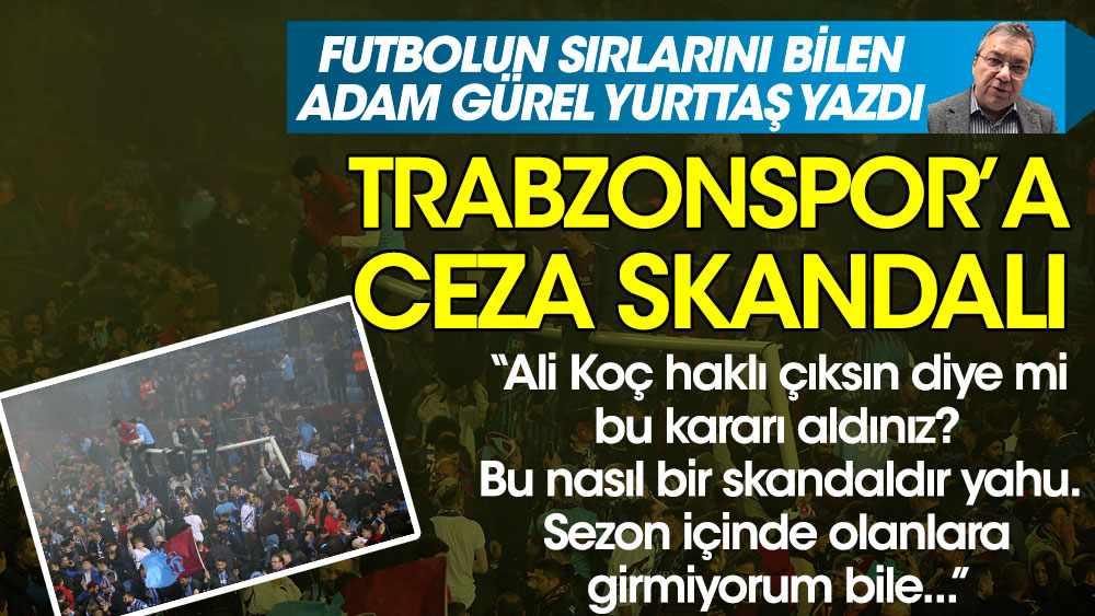 PFDK'nin Trabzonspor'a verdiği skandal ceza