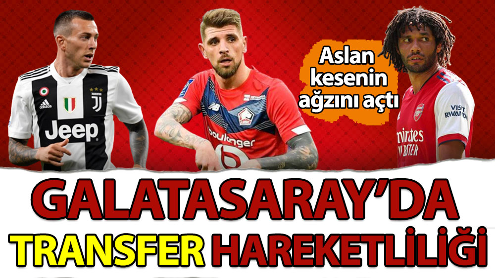 Galatasaray'dan transfer hareketliliği
