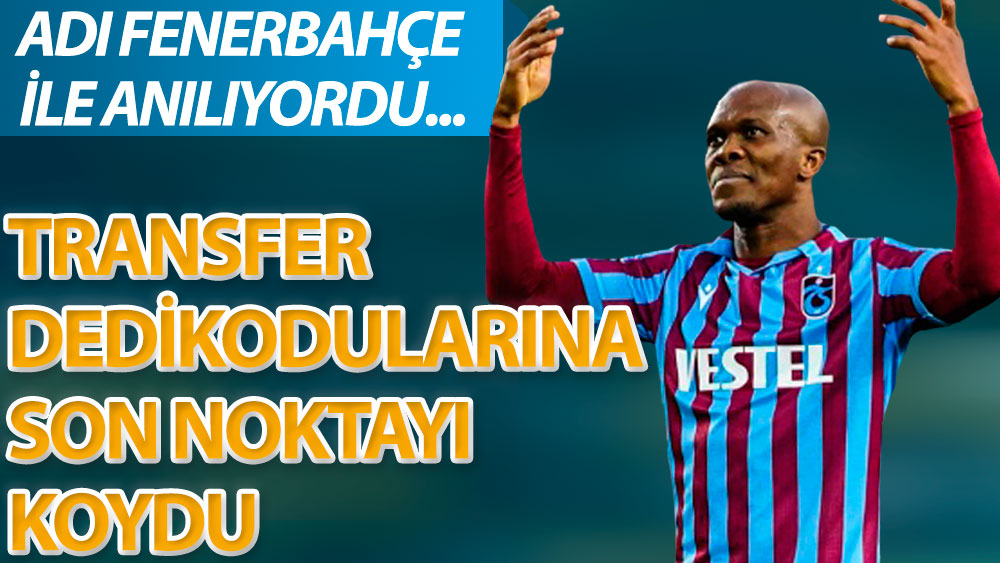 Nwakaeme: Benim geleceğim Trabzonspor'da