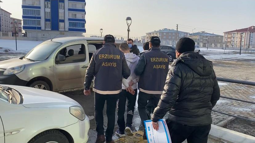 Erzurum'da 58 kişi tutuklandı