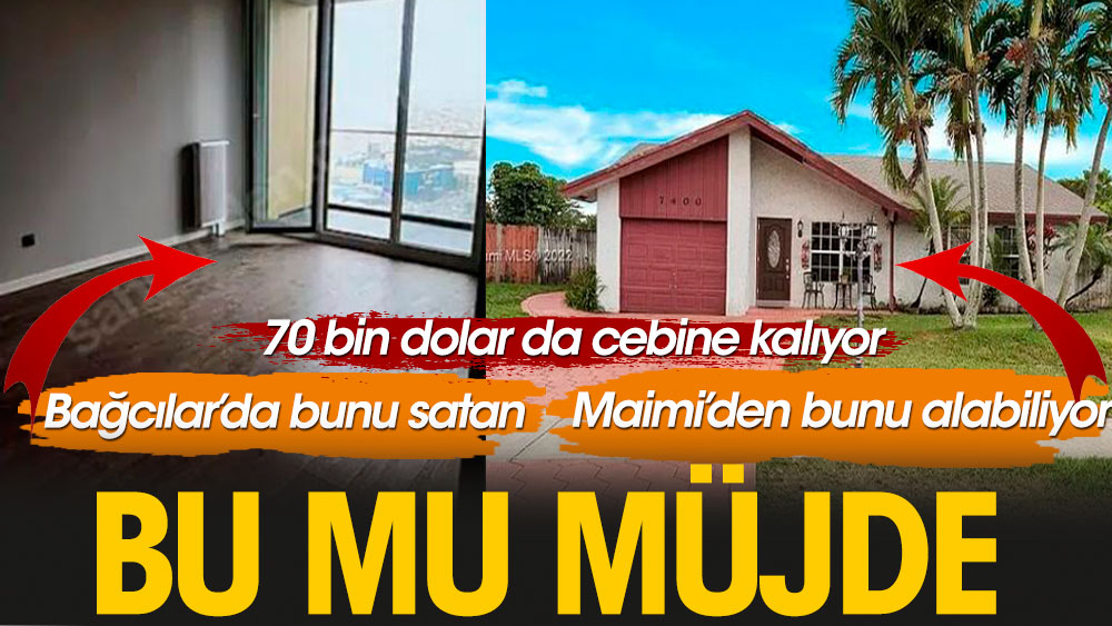 Erdoğan'ın konut açıklamasından sonra Bağcılar’da ev satan Miami’den ev alabiliyor. Bu mu müjde!