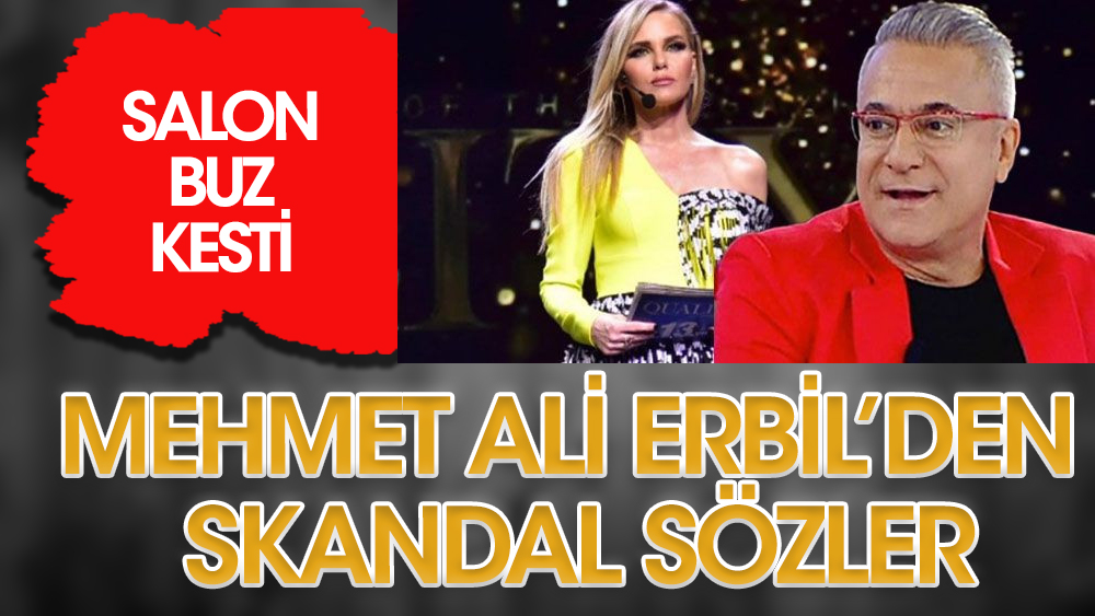 Mehmet Ali Erbil’den sahnede skandal sözler! Salon buz kesti