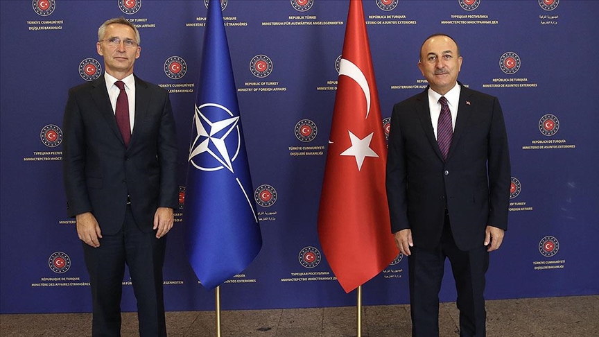 Bakan Çavuşoğlu NATO Genel Sekteri Stoltenberg ile görüştü