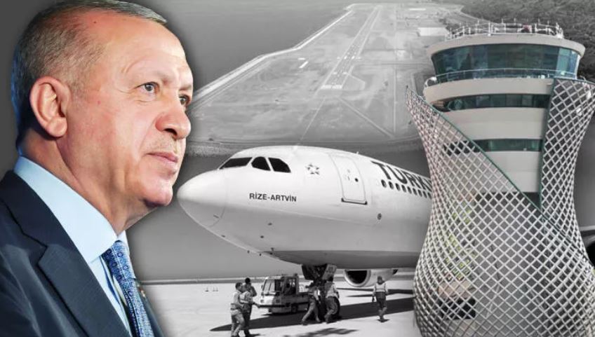 Erdoğan Rize-Artvin Havalimanı açılışında konuştu