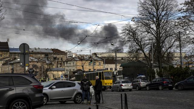 Ukrayna: Lviv'deki askeri unsura saldırı düzenlendi