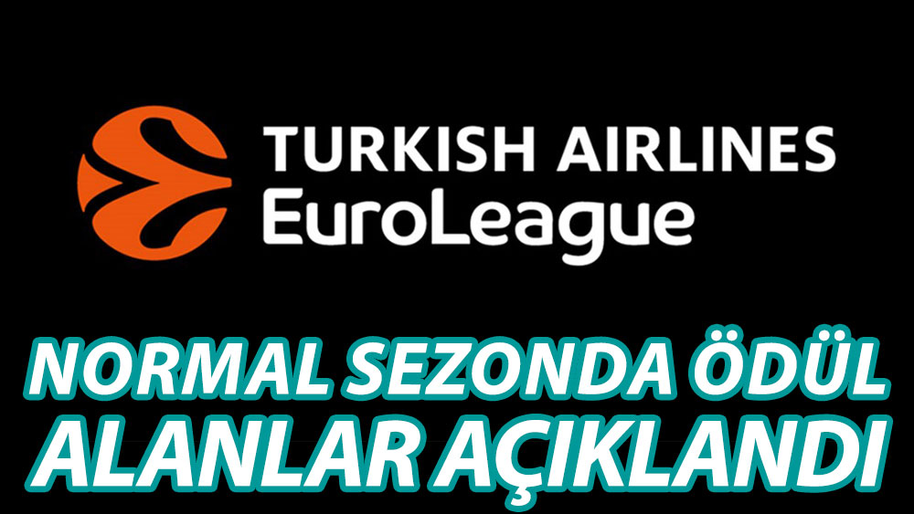 Euroleague'de 2021-2022 sezonunun ödül töreni yapıldı! Anadolu Efes...