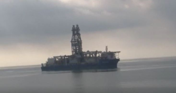 Türkiye'nin dördüncü sondaj gemisi Mersin’e ulaştı