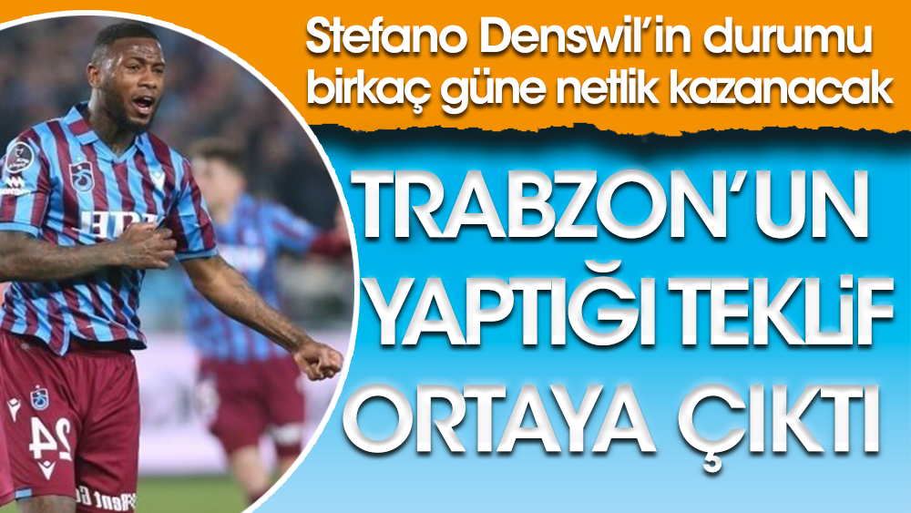 Trabzonspor'un Denswil'e yaptığı teklif ortaya çıktı