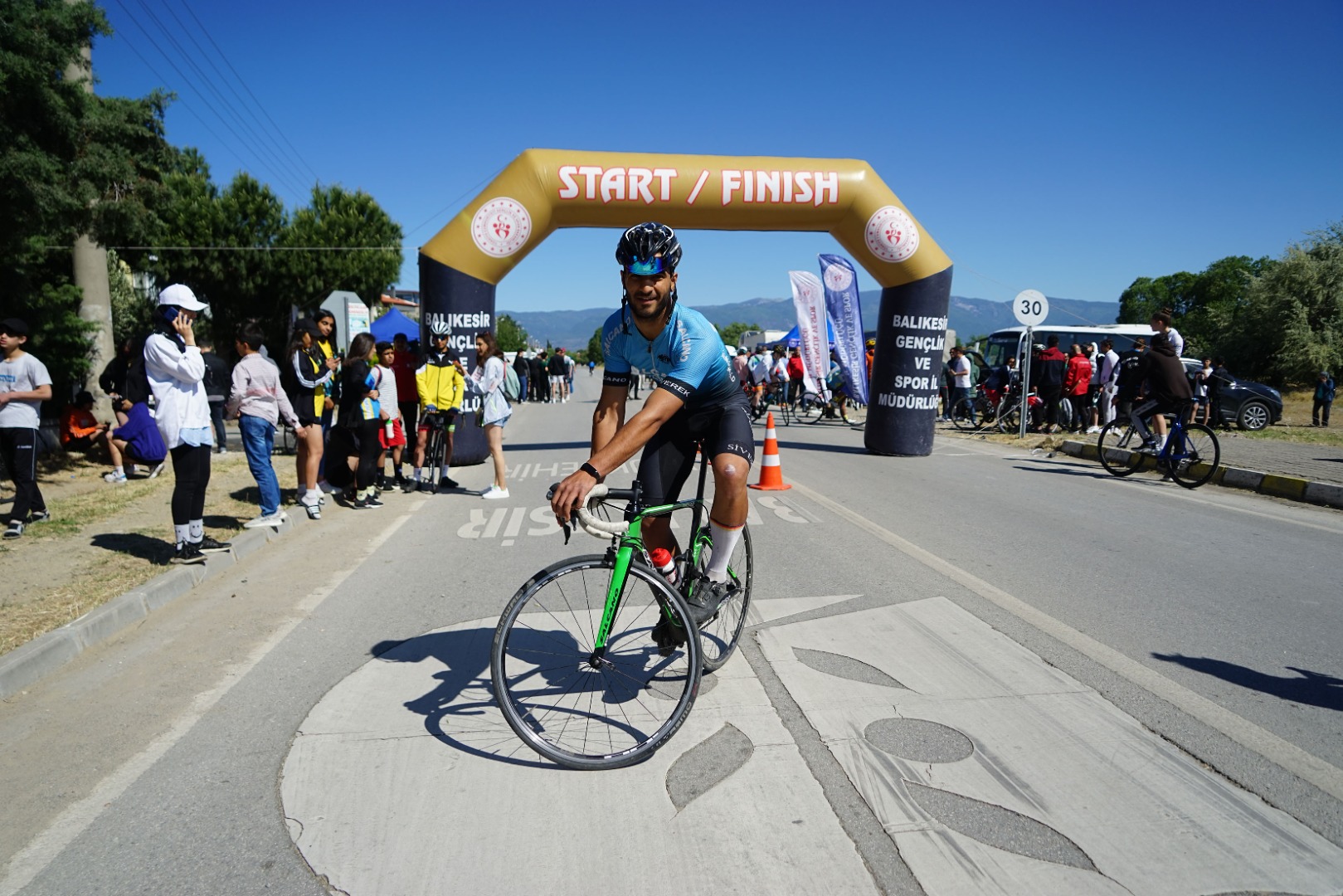 Balıkesir'de "Gençler ve Yıldızlar Türkiye Bisiklet Şampiyonası" heyecanı