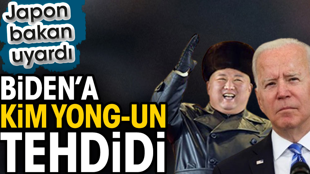 Biden’a Kim Yong-un tehdidi. Japon bakan uyardı