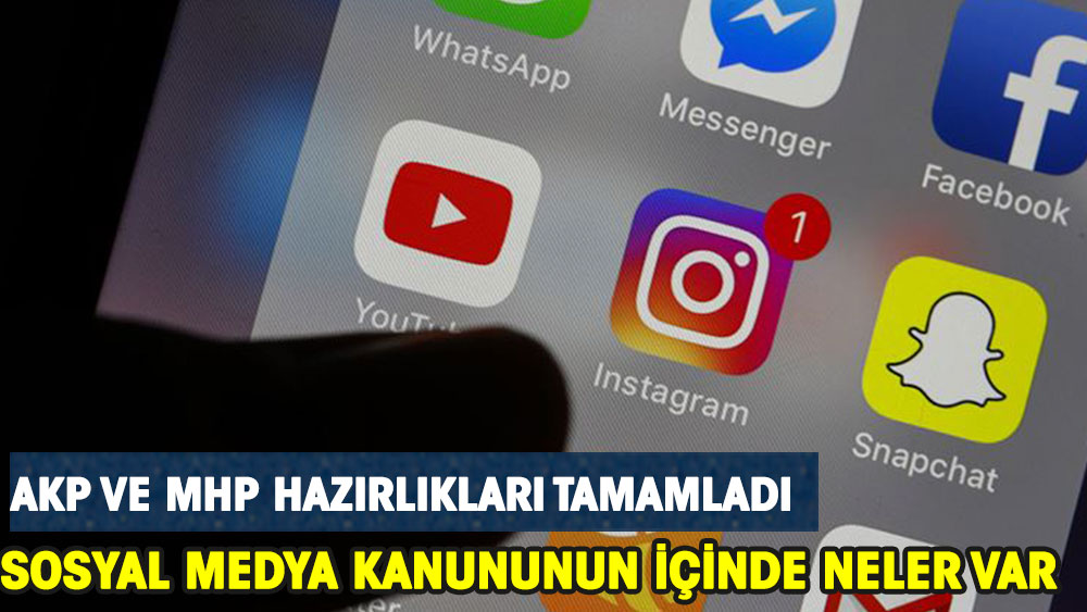 AKP ve MHP hazırlıkları tamamladı, Meclis'e sunacak: Sosyal medya yasasının içinde neler var?